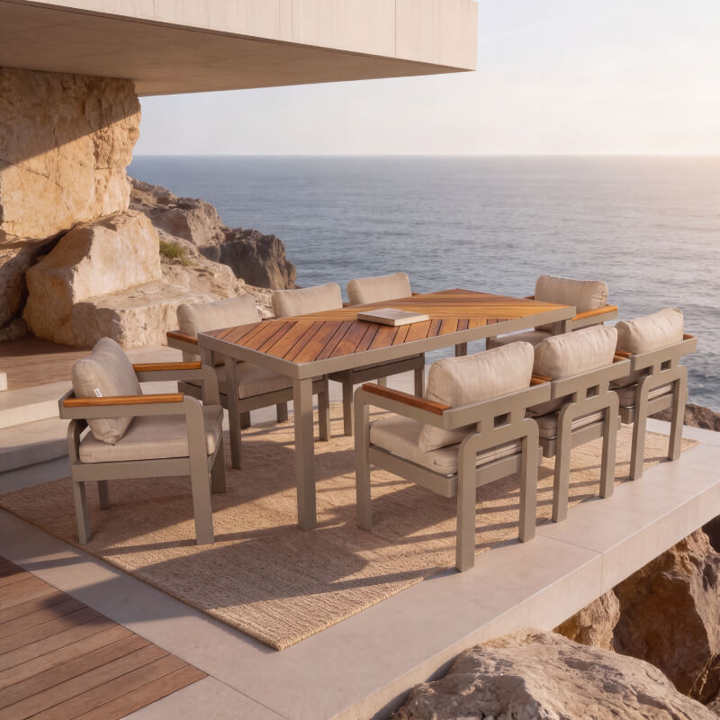Madrid 8-Piece Dining Table Set